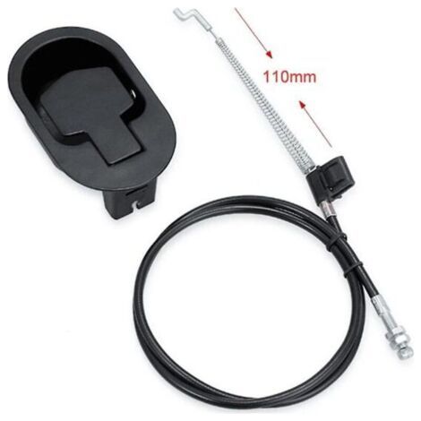 Pair Poignée en alliage + câble pour canapé pliant fauteuil canapé levier de déverrouillage déclencheur pièces de rechange