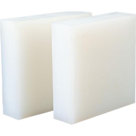 Bloc amortisseur en caoutchouc silicone 2 pièces, 80 x mm (1/5)