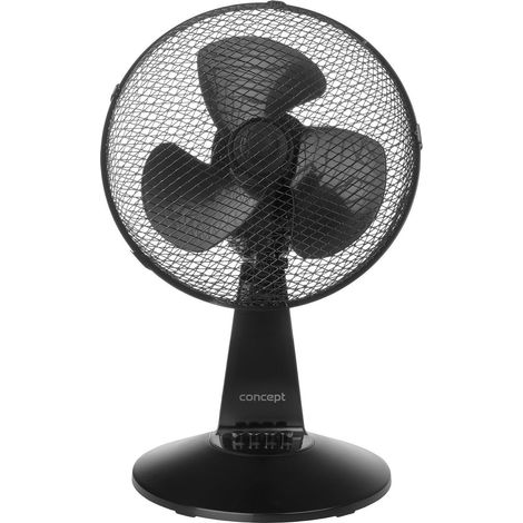 Concept - Ventilatore da tavolo, diametro 35 cm, nero vs5041