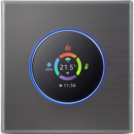 Thermostat Wifi pour smartphone, application de contrôle à distance, manuel et mode de programmation pour la maison (1/5)