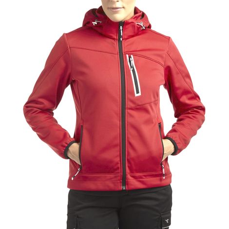 Giacca da lavoro donna Diadora Utility Softshell Athena - XL - Rosso (1/5)