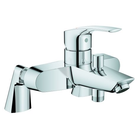 Grohe Wannen-Einhebelmischer Eurosmart 1/2", Standmontage, chrom