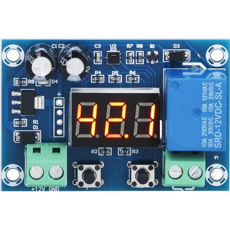 Feuchtigkeitsregelungsmodul mit Sensor, Relais und XH-M451-Platine für Gewächshäuser (1/5)
