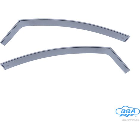 Set deflettori aria anteriori ad incastro, tipo lungo - compatibile per Fiat Bravo (02/0711/15)