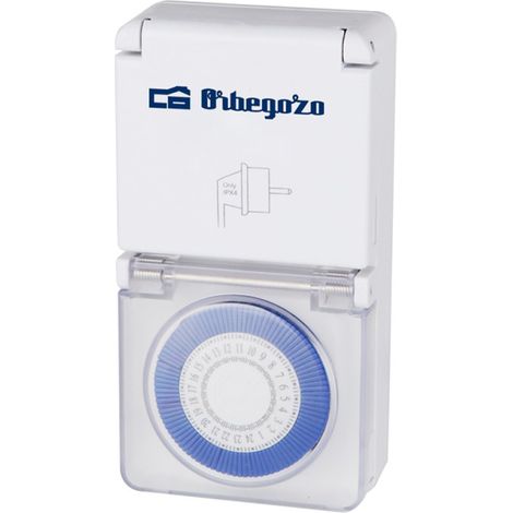 Programador de Enchufe Orbegozo PG 10/ Potencia Máxima 3680W (1/2)