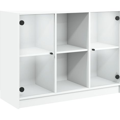 Maison Exclusive - Credenza Bianca 102x37x75,5 cm in Truciolato