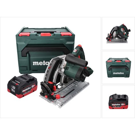 Metabo KT 18 LTX 66 BL Scie circulaire de plongée sans fil 18 V 165 mm + 1x Batterie 10,0 Ah + Coffret metaBOX - sans chargeur (1/5)