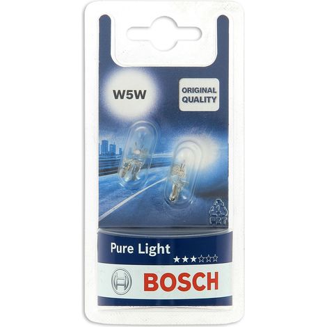 BOSCH Ampoule Pure Light 2 W5W 12V 5W