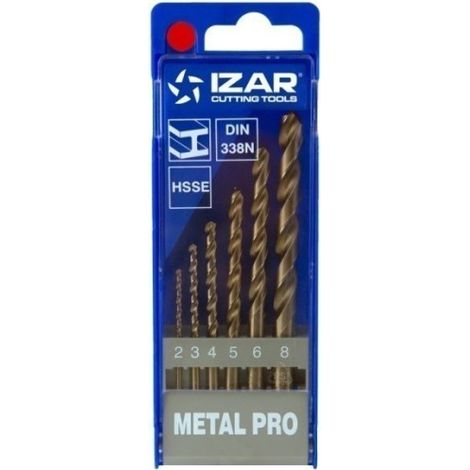 Broca Metal Juego Hss-Cobalto 1462 Izar 6 Pz (1/5)