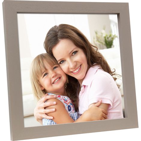 Cadre Photo Bois Taupe/Beige 15 x 15 cm (1/3)