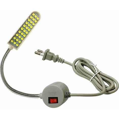 Machine couture lumière LED flexible 30 avec magnétique base - design moderne, basse consommation, longue durée de vie (1/5)