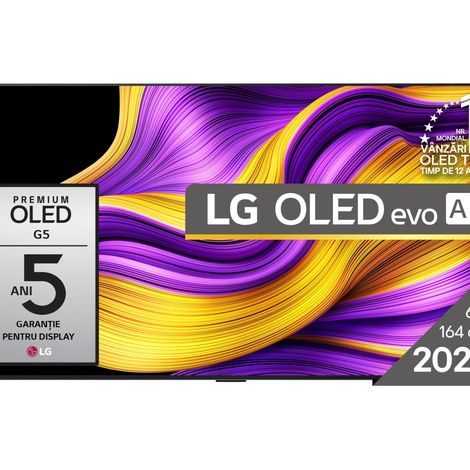 LG OLED evo AI OLED65G51LW TV 165,1 cm (65") 4K Ultra HD Smart TV Wi-Fi Nero