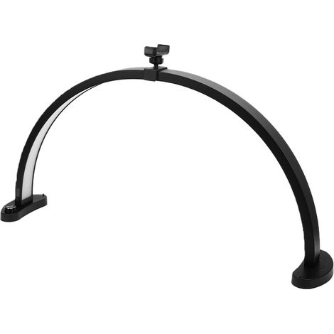 LED-Halbmond-Schreibtischlampe, 40 W, 71 cm (28 Zoll), einstellbare Farbtemperatur von 3200 K bis 5600 K, mit Handyhalterung, ideal für Maniküre und Schönheitsbehandlungen (EU-Stecker) (1/5)