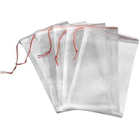 Filiyano-50 sacs de protection pour fruits, filet de jardin en nylon à mailles fines, sacs de protection pour raisins (1/5)