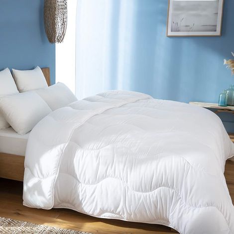 Couette hiver chaude 400g 140 x 200 cm pour lit 1 place ABEIL (1/5)