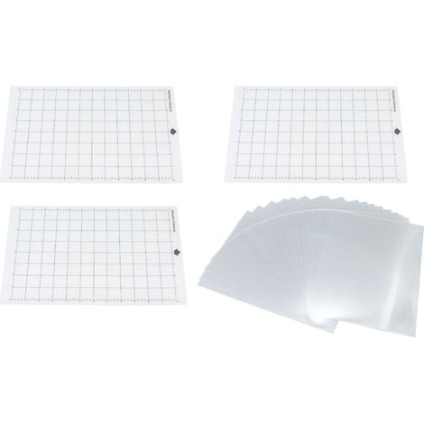 23 Planches de Découpe Flexibles Solides Lot de 23 Feuilles de Coupe Lavables Matériau de Gabarit Robuste (1/5)