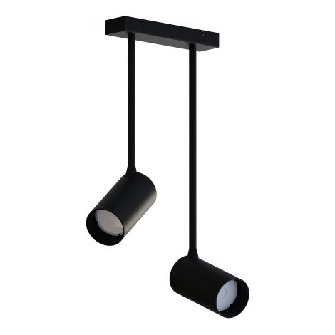 Plafoniera spot LED Nowodvorski Mono nera metallo 2xGU10
