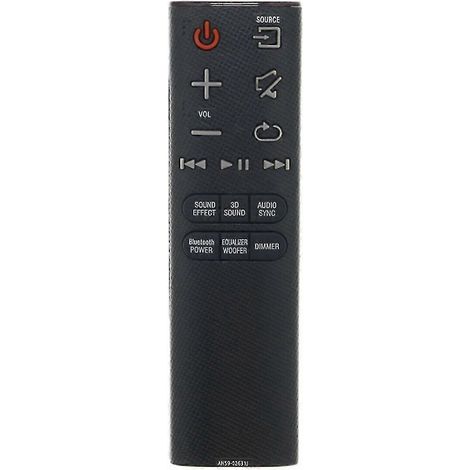 Télécommande AH59-02631J pour barres de son H430, H450, HM45, HM45C, HWH430, HWH450, HWHM45 et HWHM45C (1/5)