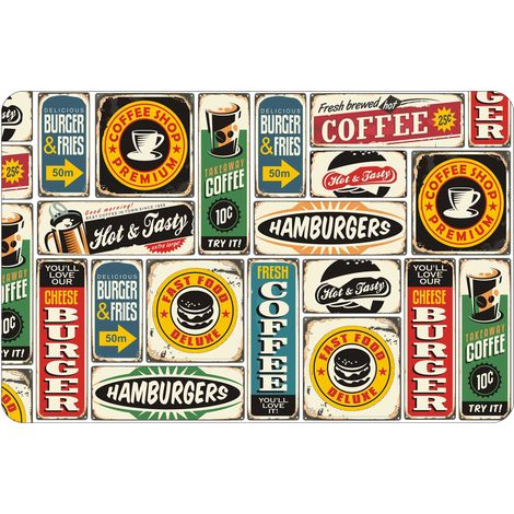 Set de table 28 x 44 cm Street food (1/2)
