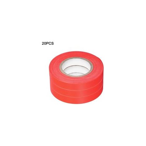 20 pièces ensemble élastique Anti-âge jardin ruban pour raisin tomate concombre plante (rouge) (1/5)