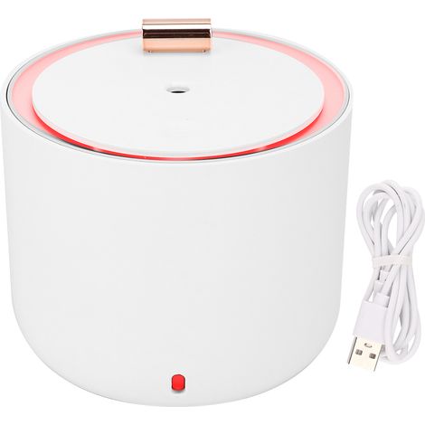 Humidificateur USB à LED 7 Couleurs pour Bureau et Maison - Blanc (1/5)