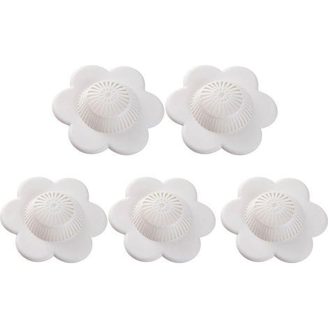 Capuchons de vidange de douche, Bouchons de vidange pour baignoire, Mignon collecteur de vidange de cheveux avec bouchon de vidange à ventouse, Bouchons de vidange à ventouse pour évier de 5 (1/5)