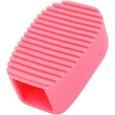 Mini Planche à Laver - YSTP - Rose - Silicone Antidérapant - 8x5.5x3.5cm - Idéale pour Lessive (1/4)