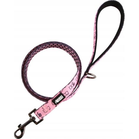 Guinzaglio corto per cani 1,5 m colorato city shih tzu york HUGGY DOGGY S (1/5)