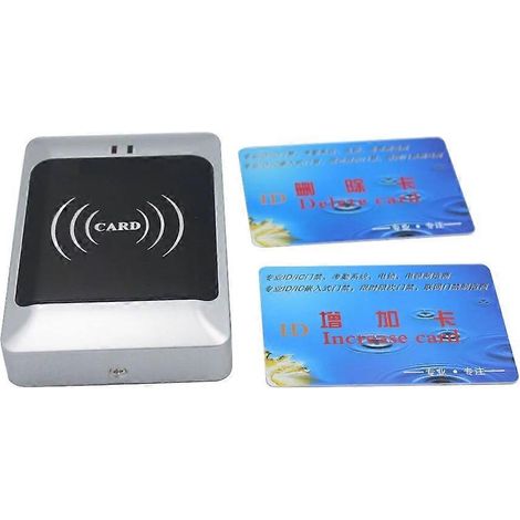 Système de contrôle d'accès métallique autoportant étanche IP67 avec interfaces RFID, ID et IC, prenant en charge les entrées Wiegand 26/34, 2000 utilisateurs, version MF 13,56 MHz. (1/5)