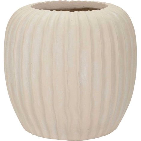 Vase en magnésie Mist 26.5 x 26 cm