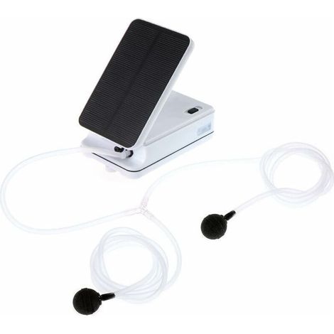 XVX Kit de Pompe à air à énergie Solaire, oxygénateur et aérateur pour Bassin bulleur Solaire Pompe Solaire pour Bassin pour Aquariums, Aquariums, piscines (1/5)