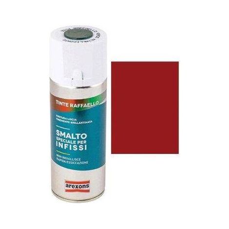 Bombe de peinture Arexon 3203 spécial métal rouge pour moto 400ml
