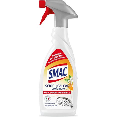 SMAC IGIENIZZANTE DETERGENTE SPRAY MULTISUPERFICIE FORMULA SCIOGLICALCARE PROFUMATO 650 ML (1/4)