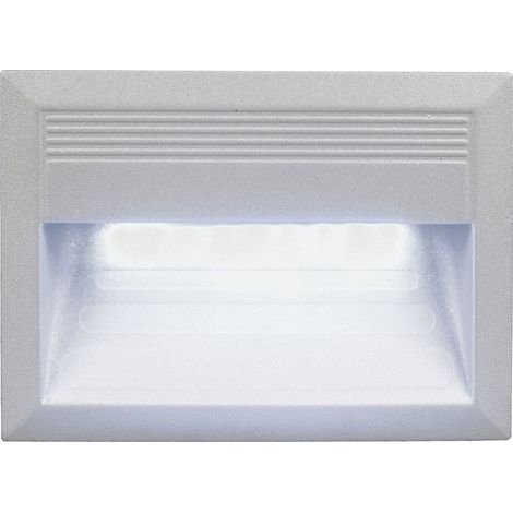 Empotrable pared DALI IP65 LED SMD AC 1.80W 0lm CRI80 5200K Gris (1/2)