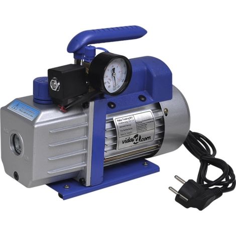 Pompa per vuoto monostadio con manometro 71 litri/min per impianti di refrigerazione macchine da stampa e dispositivi medici 3402147