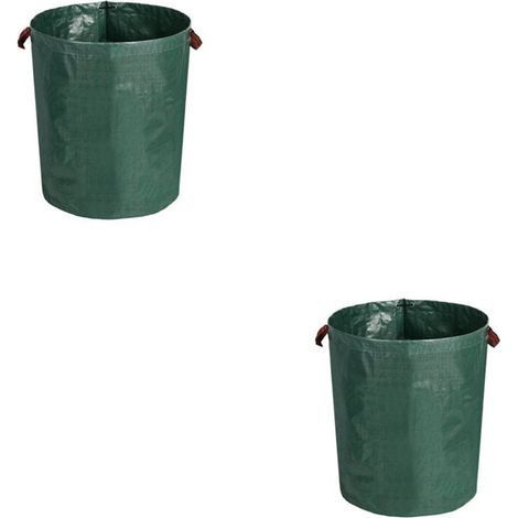 2 x 100L reißfeste Gartensäcke (Verdickte Ausführung 100L 50x65cm) (1/5)