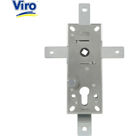 SERRATURA VIRO X BASCULANTI CON 4 PUNTI DI CHIUSURA SENZA ASTE (1/2)
