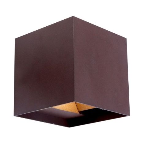 Aplique exter. 13,6x10x11,7cm led 5w 4000k ip54 met acero co (1/5)