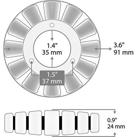 5LP-81410-01-00 is suitable for the stator coils of the YFM250 generator magneto. (1/4)