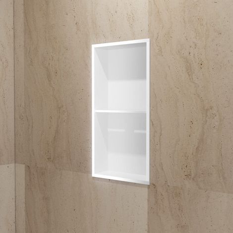 Hornacina de ducha ARTIC blanco (1/3)