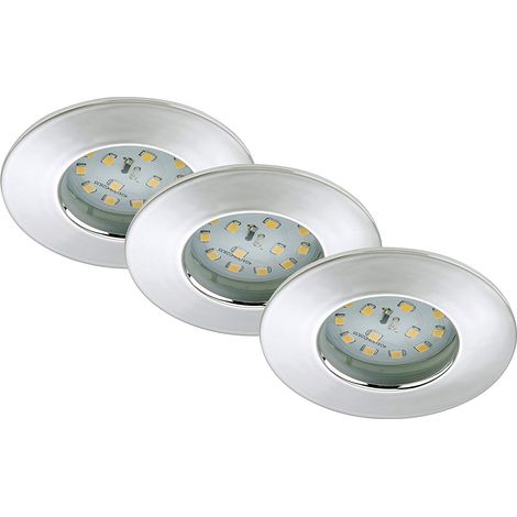 BRILONER - SET 3 FARETTI LED DA INCASSO3X5W BIANCO