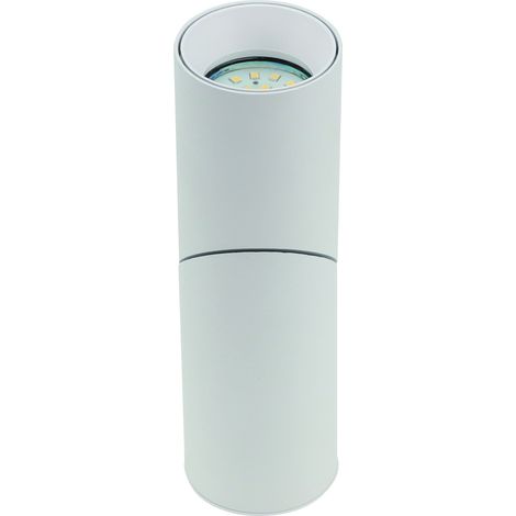 Optonica led spotlight fixture aluminium adjustable white gu10-2027 (1/2)