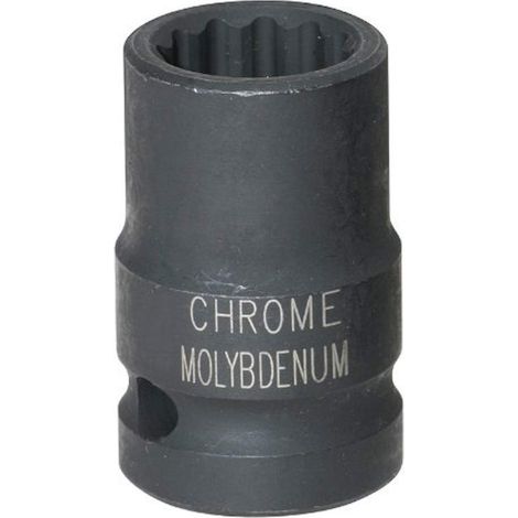 KS Tools 515.0914 1/2" Bussola poligonale p.avvitatori ad impulsi,corta,14mm