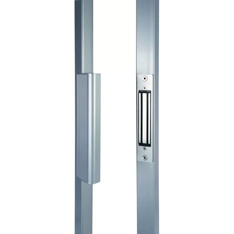 Locinox – Ventouse électromagnétique à encastrer 2200N – Coffre aluminium thermolaqué – Système anti-vandalisme – Fixation rapide Quick-Fix