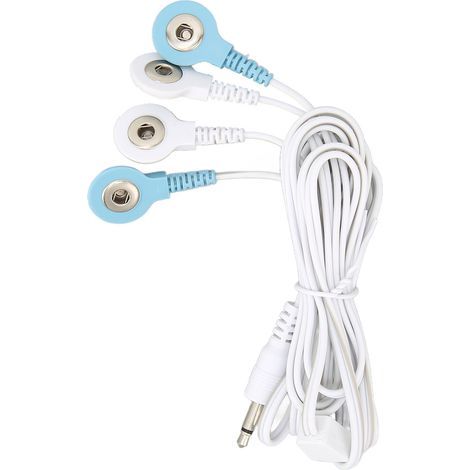 Câble de connexion 4 en 1 pour électrothérapie TENS et stimulateurs musculaires (1/5)