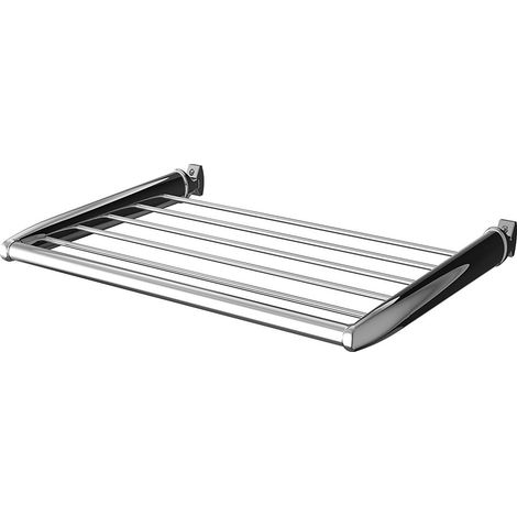 Tablette chromée 470mm pour radiateur sèche-serviettes (1/3)