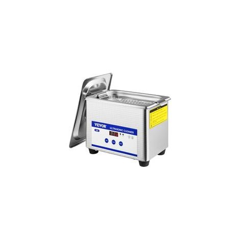 Machine de Nettoyage a Ultrasons 0,8 L, Professionel Nettoyeur a Ultrasons Ecran Affichage LED 220 V, Nettoyeur Ultrasons Acier Inoxydable pour Le Nettoyage des Bijoux Pieces de Monnaie Lunettes