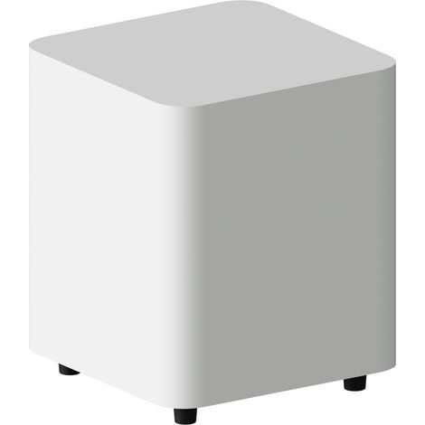Caisson de Basses 10 Pouces 500 W avec Amplificateur Intégré, Caisson de Basses Compact 10 Pouces à Amplification Active pour Home Cinéma, Entrées/Sorties LFE et RCA (1/5)