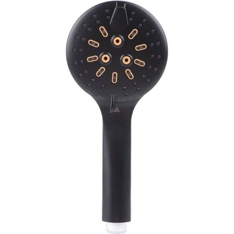 Pommeau de Douche Noir à Main Style Moderne Simple pour Salle de Bains (1/4)