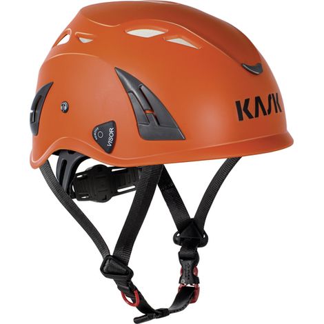 Oranger Schutzhelm Forstarbeit KASK EN397 verstellbar
